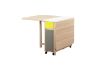 Picture of Test No Order - HANSON Butterfly/Foldable Dining Table (Light Oak Colour) - 120cm