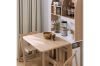 Picture of Test No Order - HANSON Foldable Dining Table with Cabinet Shelf