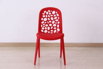 Picture of Test No Order - ANTHEA Cafe Chair /Dining Chair -  Red