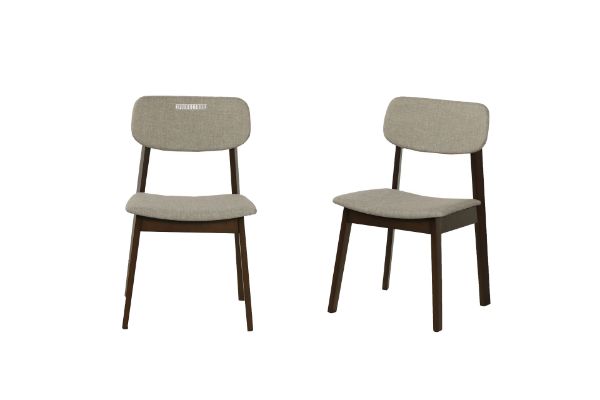 Picture of Test No Order - MICKELSON Dining Chair (Light Grey) -  2 Chairs in 1 Carton