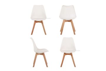 Picture of Test No Order - EFRON Dining Chair (White) - Set of 4