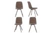 Picture of Test No Order - PLAZA Horizontal Dining Chair (Brown) - Single