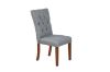 Picture of Test No Order - SOMMERFORD Tufted Fabric Upholstered Dining Chair (Dark Grey) - Set of 2 