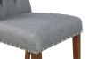 Picture of Test No Order - SOMMERFORD Tufted Fabric Upholstered Dining Chair (Dark Grey) - Set of 2 