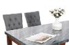 Picture of Test No Order - SOMMERFORD Marble Top 7PC Dining Set (Black)