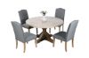 Picture of Test No Order - HAVILAND 137 Round Marble Top Dining Table