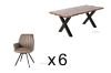 Picture of Test No Order - GALLOP Live Edge 180 Dining Set