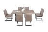 Picture of Test No Order - GALLOP Dining Set - 6 Dining Chairs (Without Arms) + 1 Dining Table