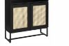 Picture of Test No Order - SAILOR 168cmx80cm Bookshelf with Rattan Design (Black)