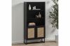 Picture of Test No Order - SAILOR 168cmx80cm Bookshelf with Rattan Design (Black)