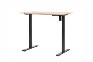 Picture of Test No Order - SUMMIT Adjustable Height Desk (Oak Colour Top) - 160 Width Desk Top