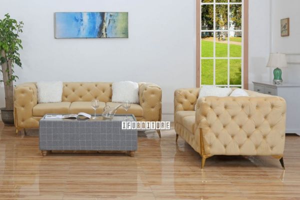 Picture of Test No Order - MANCHESTER Beige Sofa - 3+2 Set