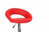 Picture of Test No Order - STANFORD Barstool (Black/White/Red)