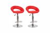 Picture of Test No Order - STANFORD Barstool (Black/White/Red)