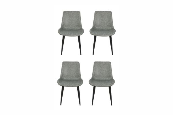 Picture of Test No Order - HAPPER Dining Chair - Set of 4 (Grey)