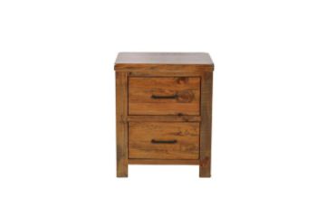 Picture of Test No Order - WOODLAND Bedside Table (Rustic Brown)