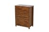 Picture of Test No Order - WOODLAND 6DRW Tallboy (Rustic Brown)