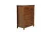 Picture of Test No Order - WOODLAND 6DRW Tallboy (Rustic Brown)