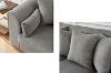 Picture of Test No Order - WILLOW Fabric Sofa (Light Grey) - Ottoman