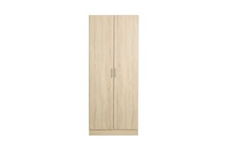 Picture of Test No Order - BESTA 2 DOOR Wall Solution Modular Wardrobe (AFG) - Oak Colour