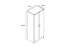 Picture of Test No Order - BESTA Wall Solution Modular Wardrobe - 2 DOOR (AFG)