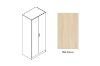 Picture of Test No Order - BESTA Wall Solution Modular Wardrobe - 2 DOOR (AFG)