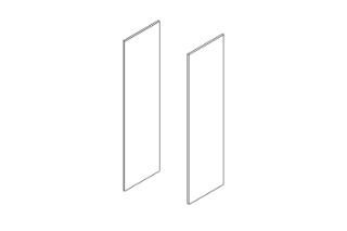 Picture of Test No Order - BESTA Wall Solution Modular Wardrobe - Part A (White Colour)