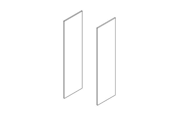 Picture of Test No Order - BESTA Wall Solution Modular Wardrobe - Part A (White Colour)