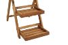 Picture of Test No Order - BISTRO 3 Tier Outdoor Wooden Pot Stand/Shelf (65x40x80)