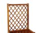 Picture of Test No Order - BISTRO Outdoor Wooden Flower Pot with Trellis (Small) (60x28x100)