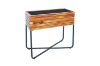 Picture of Test No Order - BISTRO Outdoor Rectangular Wooden Pot/Planter with Steel Legs (62x22x60)