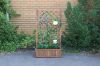 Picture of Test No Order - BISTRO Outdoor Wooden Flower Pot with Trellis (Medium) (80x38x150)