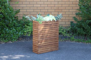 Picture of Test No Order - BISTRO Outdoor Rectangular Wooden Pot/Planter (63x23x76)