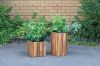 Picture of Test No Order - BISTRO Outdoor Square Wooden Pot/Planter (34x34x32)