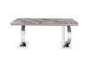 Picture of Test No Order - OMEGA 180 Marble Top Dining Table with Round Steel Legs