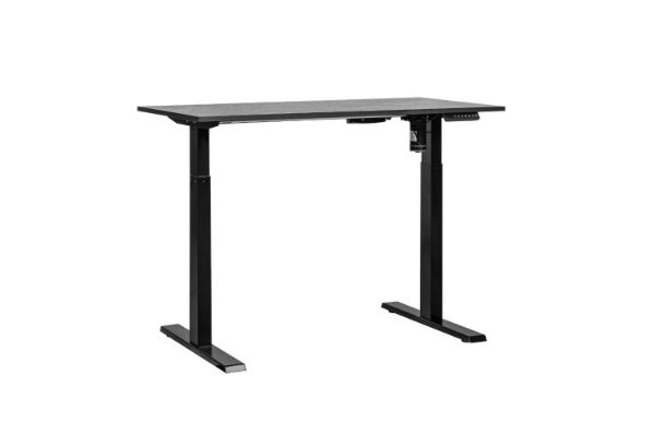 Picture of Test No Order - SUMMIT Adjustable Height Desk (Black Top) - 120 Width Desk Top