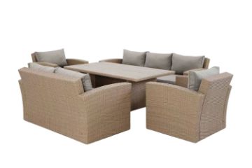 Picture of Test No Order - ZANE 5PC Wicker Outdoor Sofa Set 