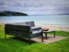 Picture of Test No Order - BELMOND Aluminium Sectional Outdoor Sofa Set (Dark Grey Cushions + Dark Frame)