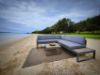 Picture of Test No Order - BELMOND Aluminium Sectional Outdoor Sofa Set (Dark Grey Cushions + Dark Frame)