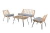 Picture of Test No Order - BARACOA Outdoor 4PC Lounge Set with Coffee Table