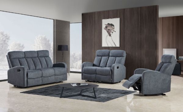 Picture of Test No Order - CLEO 1R+2RR+3RR Reclining Sofa Range