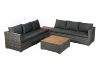 Picture of Test No Order - CONNERY Aluminum Frame Sectional Outdoor Wicker Sofa Set with Coffee Table & Corner Table