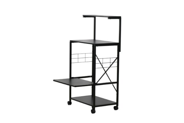 Picture of Test No Order - CARTER 120cmx60cm Kitchen Shelf (Black)