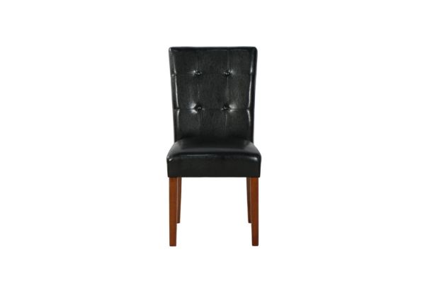 Picture of Test No Order - SOMMERFORD Tufted PU Leather Dining Chair (Black) - Single