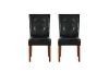 Picture of Test No Order - SOMMERFORD Tufted PU Leather Dining Chair (Black) - Set of 2