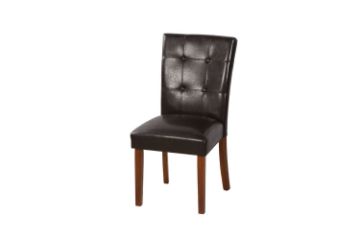 Picture of Test No Order - SOMMERFORD Tufted PU Leather Dining Chair (Dark Brown)