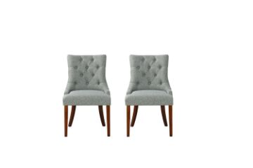 Picture of Test No Order - TYLER Dining Chair (Light Grey) - 2 Chairs in 1 Carton