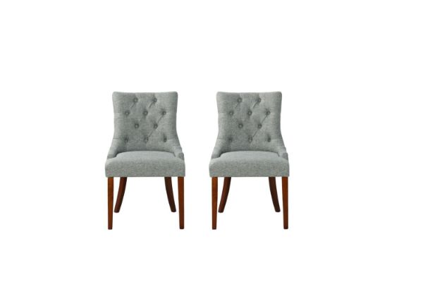 Picture of Test No Order - TYLER Dining Chair (Light Grey) - 2 Chairs in 1 Carton