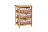 Picture of Test No Order - SIENA 3 Drawers Cabinet (Wicker Basket)