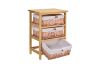 Picture of Test No Order - SIENA 3 Drawers Cabinet (Wicker Basket)